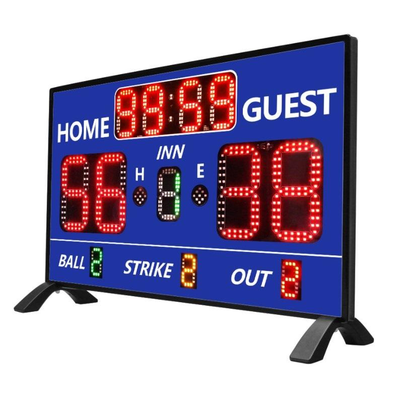 Scoreboard Digital - Elektronisch digitaal LED-scorebord voor basketbal, honkbal,