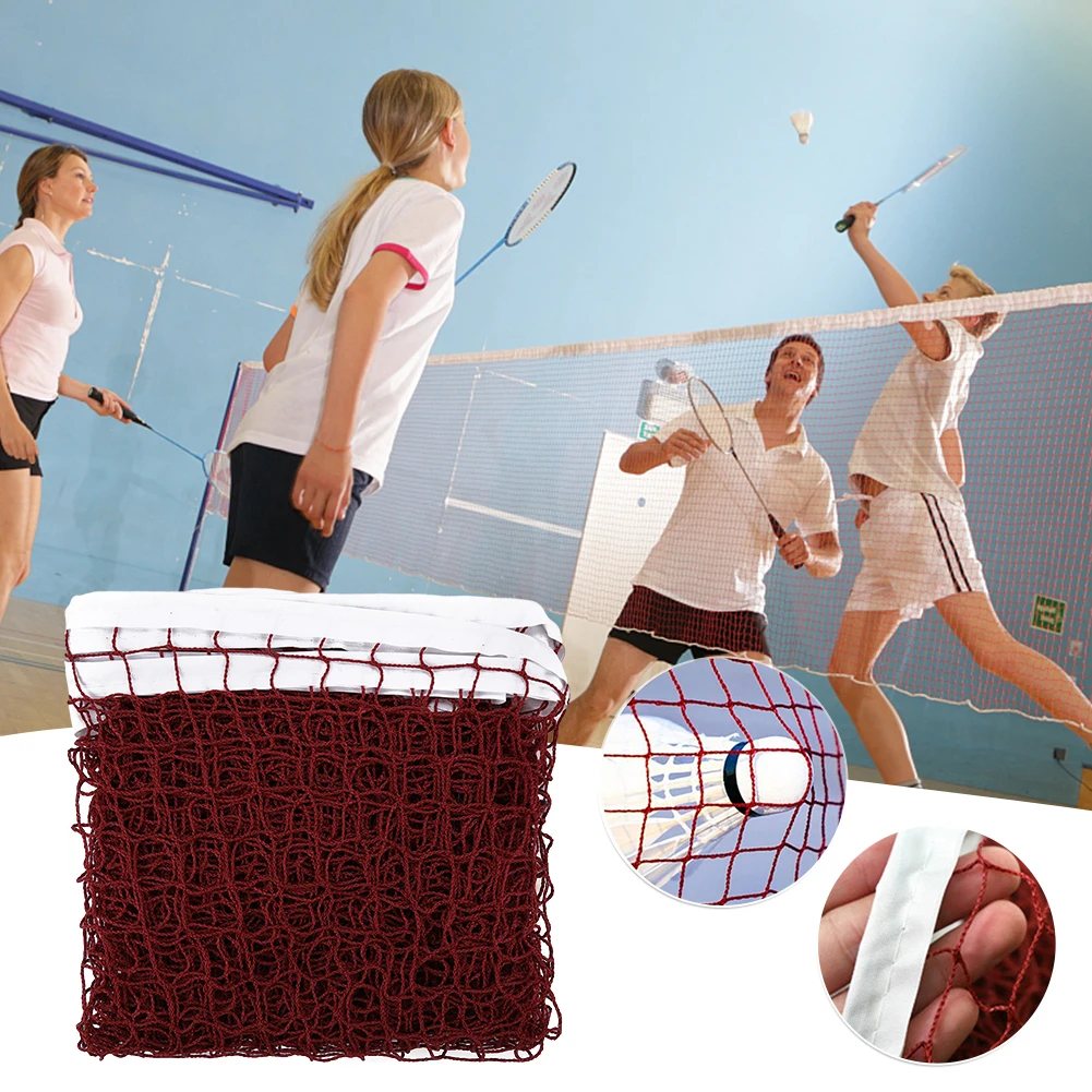 Badminton Net - Badmintonnet Polypropyleen Badmintonvervangingsnet Eenvoudige installatie Badmintonnet