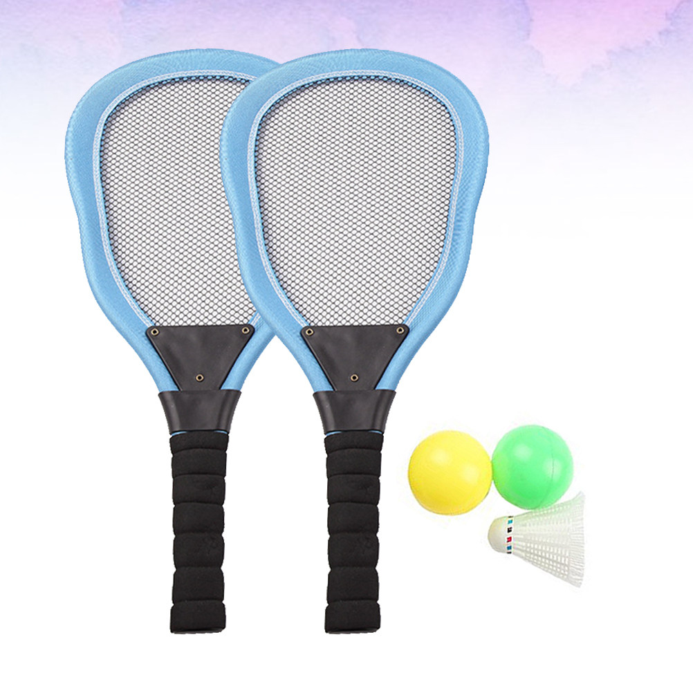 Badminton Grip - 5-delige strandracketset voor kinderen, premium stoffen
