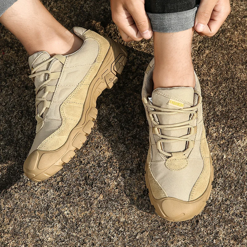 Badminton Shoes - NMen's outdoor-wandelschoenen Antislip wandelschoenen met dikke