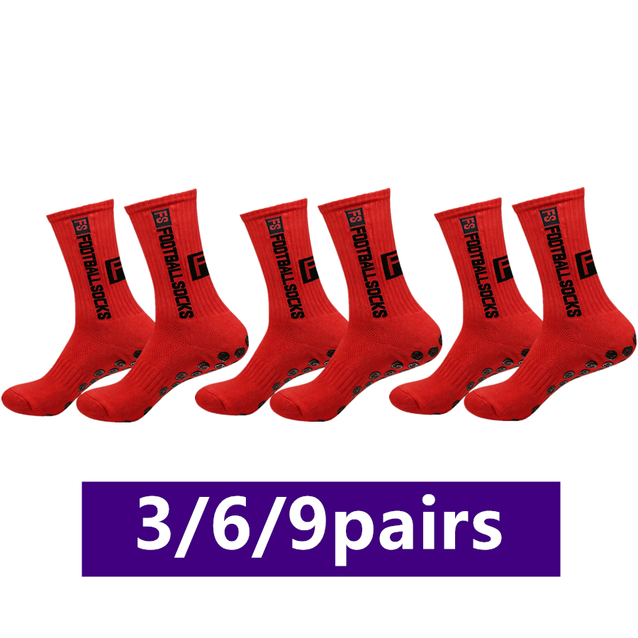 Sports Grip - 3/6/9 paar unisex antislip grip voetbal