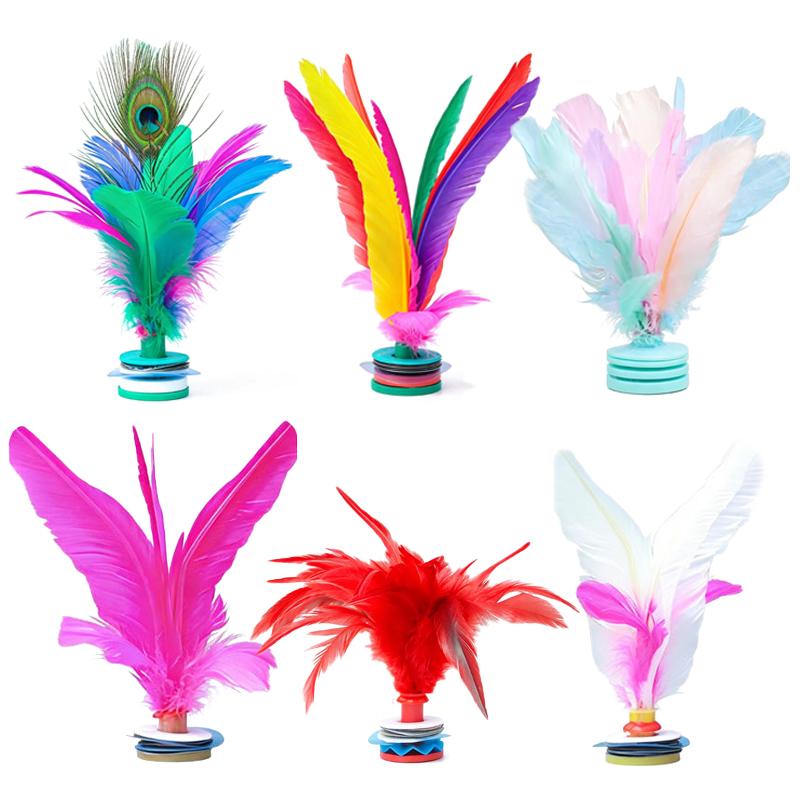 1 stuks kleurrijke veren-shutt - Feather Shuttlecock recensie en prijs