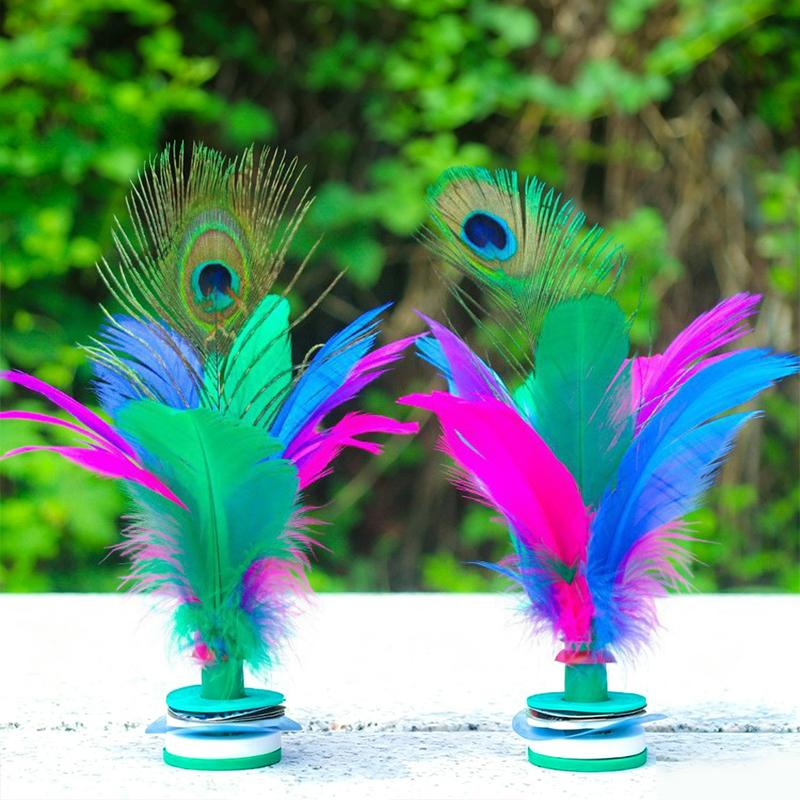 1 stuks kleurrijke veren-shutt - Feather Shuttlecock recensie en prijs