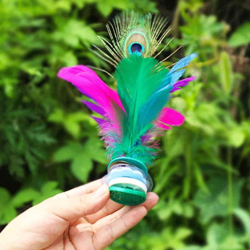 1 stuks kleurrijke veren-shutt - Feather Shuttlecock recensie en prijs