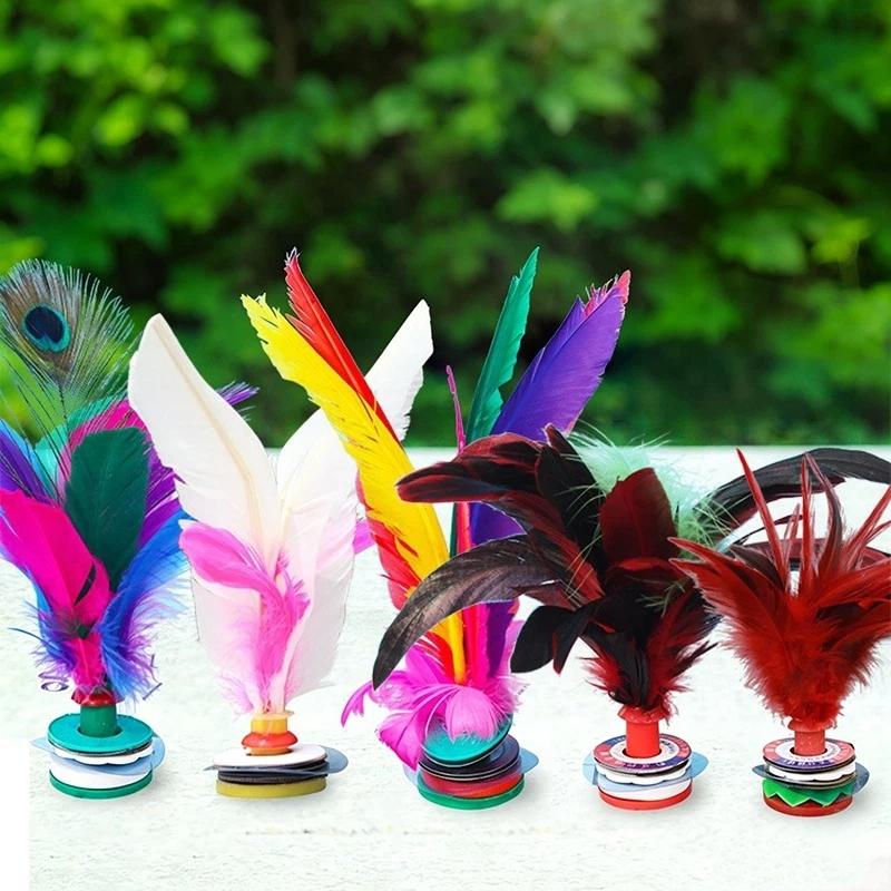 1 stuks kleurrijke veren-shutt - Feather Shuttlecock recensie en prijs