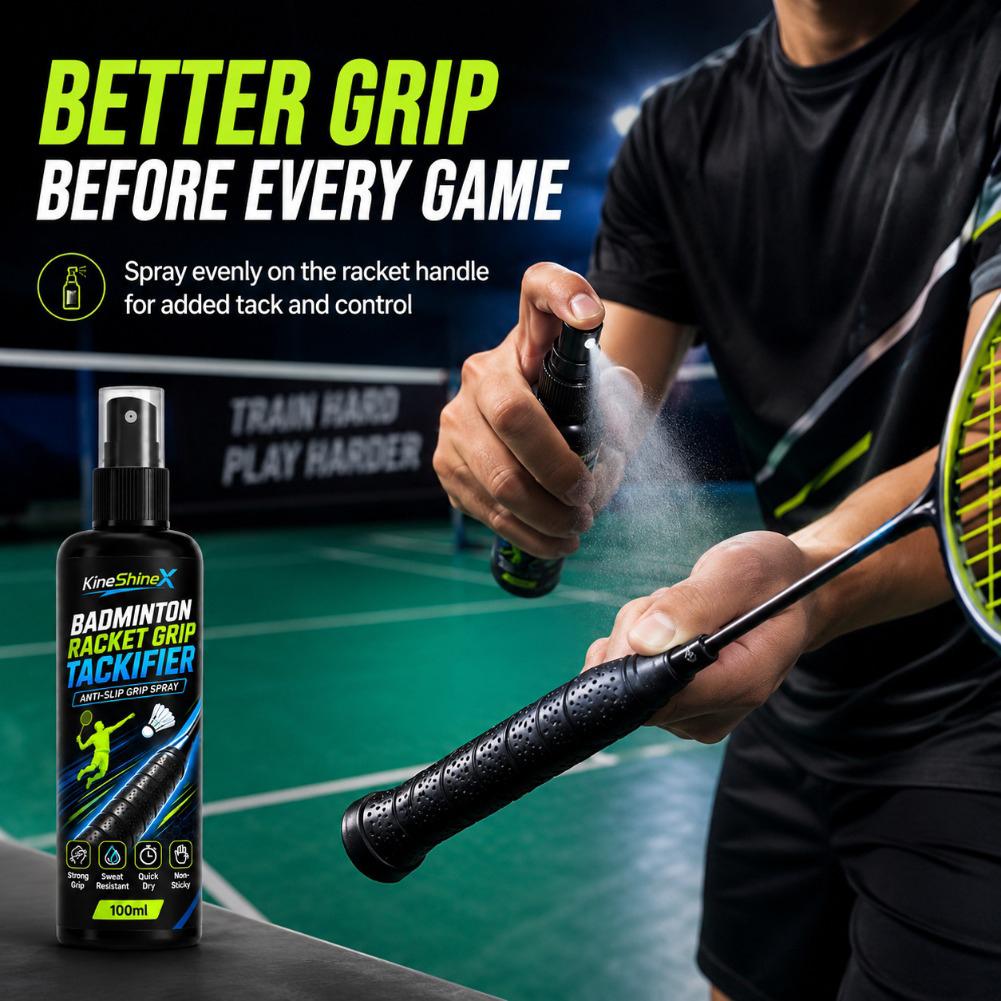 Antislip grip spray voor tenni - Badminton Grip recensie en prijs