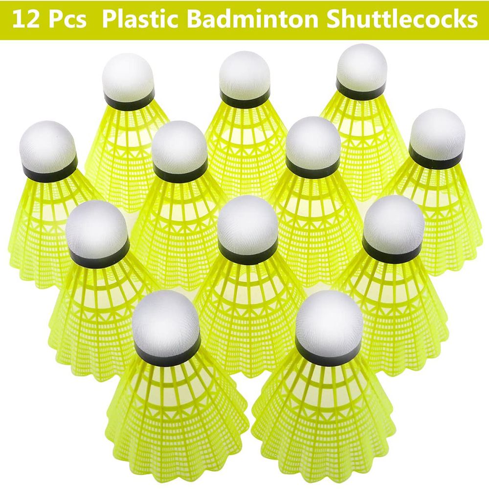 Nieuwe plastic badmintonshuttl - Feather Shuttlecock recensie en prijs