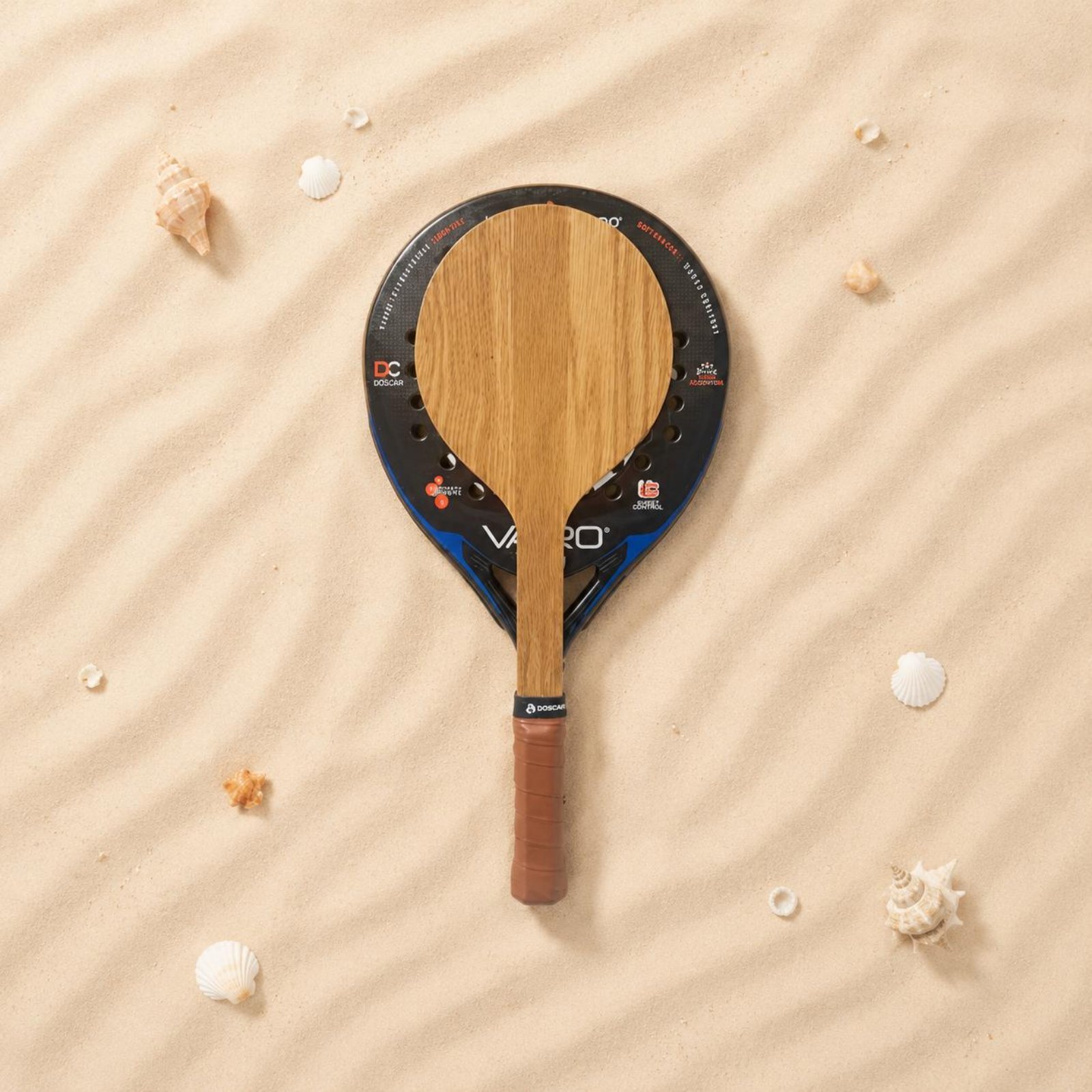 Houten strandtennisracket Stra - Sports Grip recensie en prijs