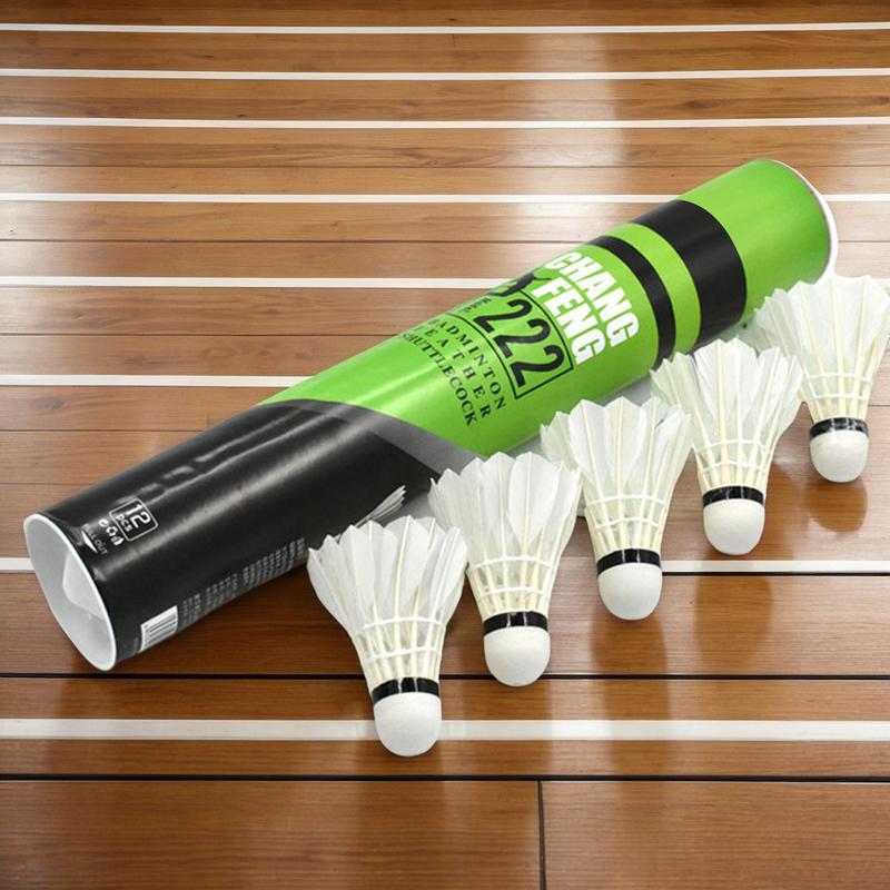 12PC Duurzame Badminton Shuttl - Feather Shuttlecock recensie en prijs