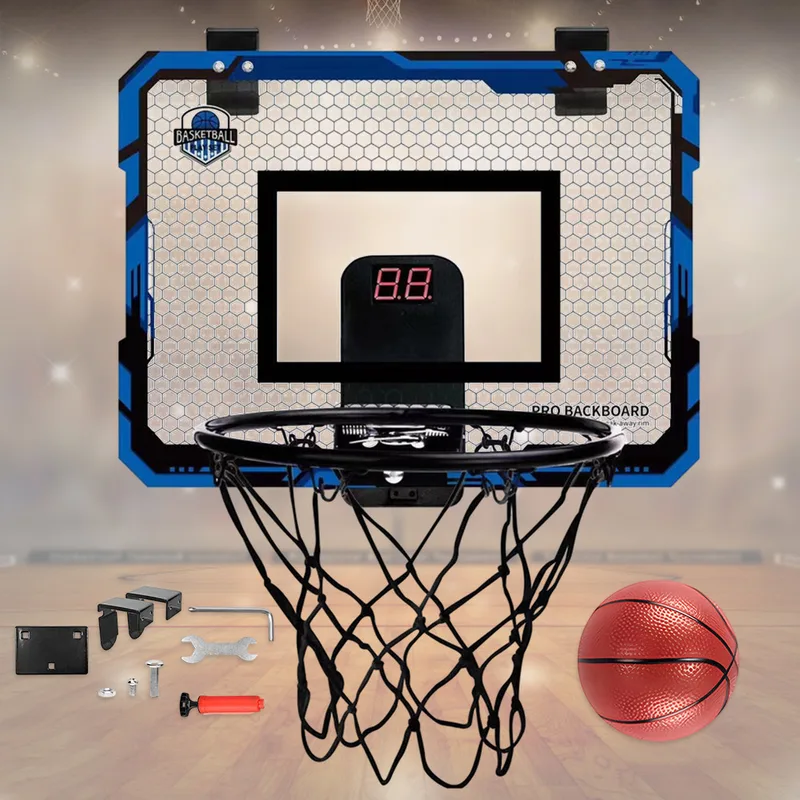 Mini-basketbalring voor kinder - Scoreboard Digital recensie en prijs