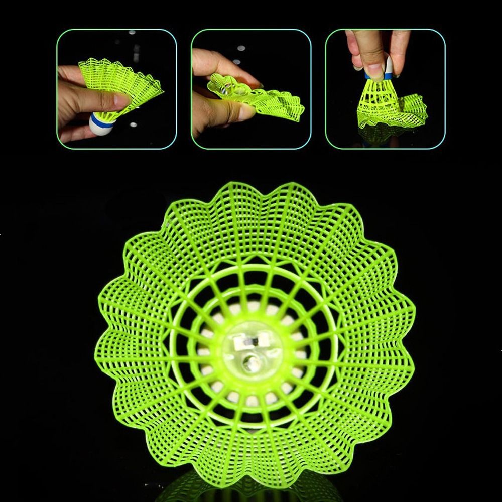 Oplichtende LED-badminton Gloe - Feather Shuttlecock recensie en prijs
