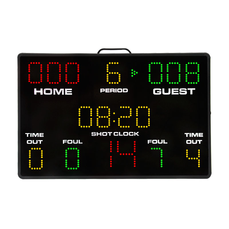 Draagbaar LED-scoresysteem voo - Scoreboard Digital recensie en prijs